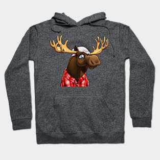 Moose on the loose Hoodie